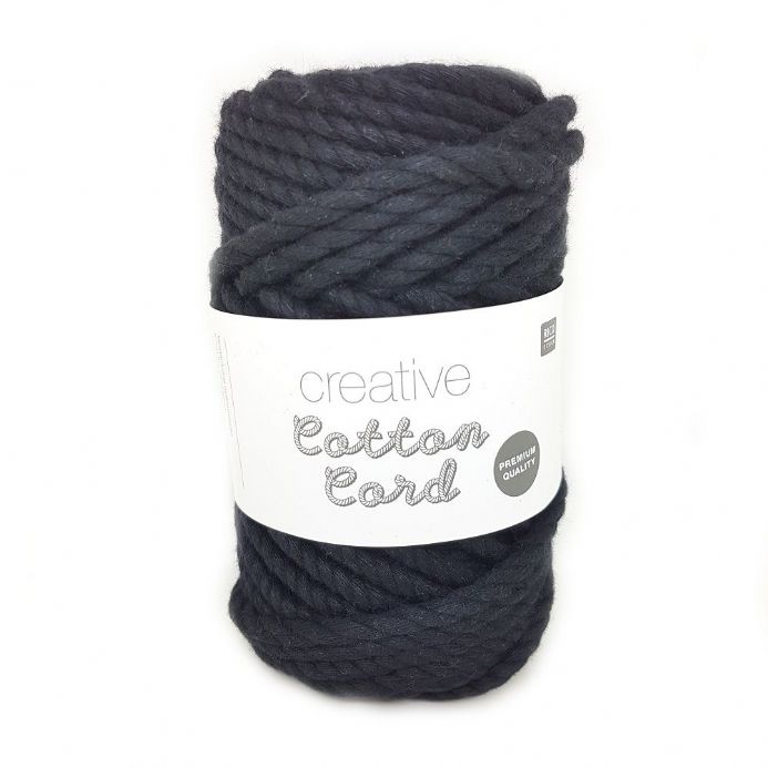 Rico Creative Cotton Cord Black 06